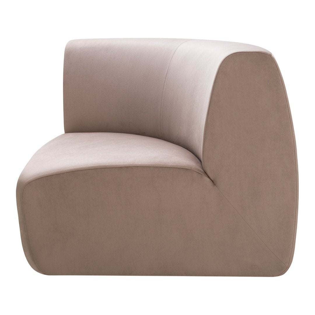 Infinity Corner Sofa - Modern L-Shaped Sectional Couch for Living Room, Home Theater & Lounge - Soft Fabric Upholstery, Comfortable Seating for Family & Guests