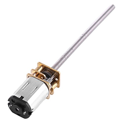 High Torque DC Gear Motor 6V 200RPM - Durable Steel Gearbox with M3x55MM Screws for Power Tools, Industrial Equipment & DIY Projects - Perfect for Robotics, Automation Systems and Electrical Engineering Applications