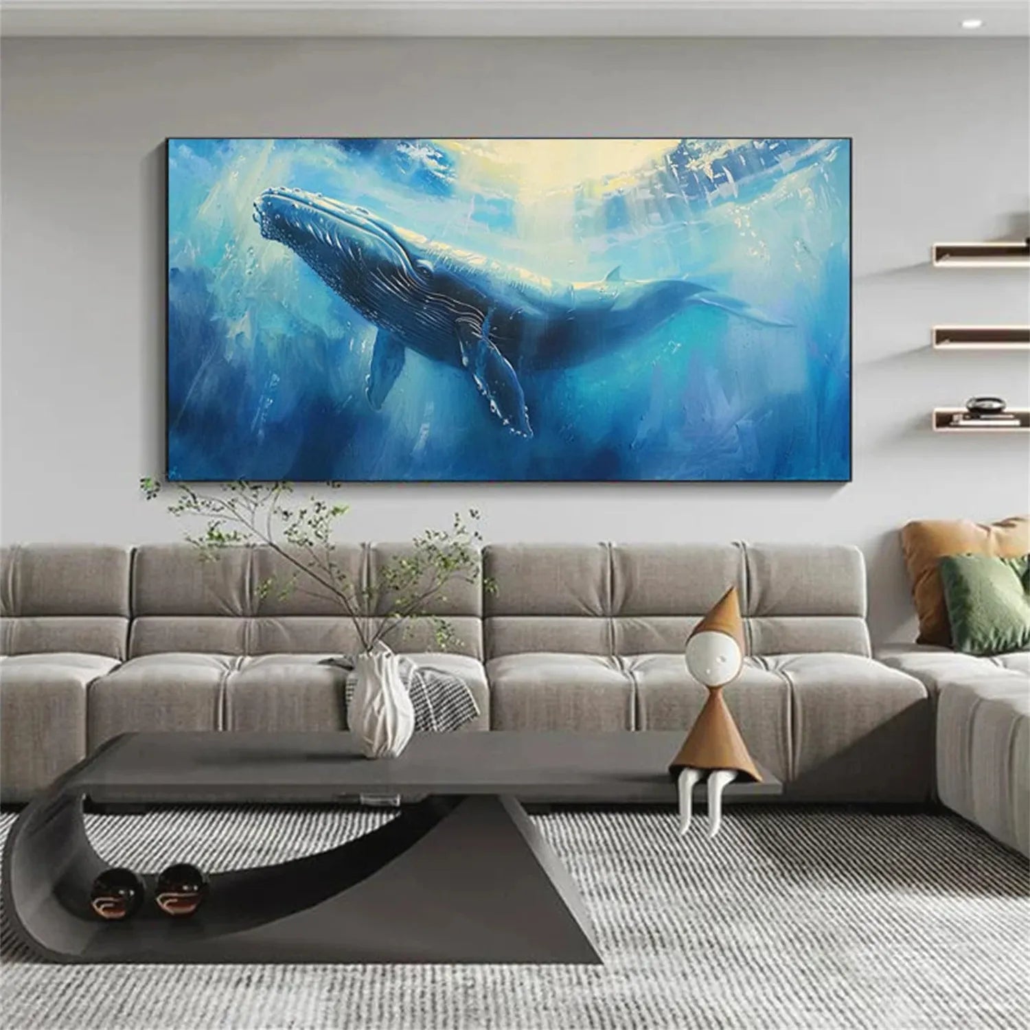 Animal Art Painting #AP094 - Handmade Canvas Wall Decor for Living Room, Bedroom & Office | Wildlife & Nature Inspired Home Decor
