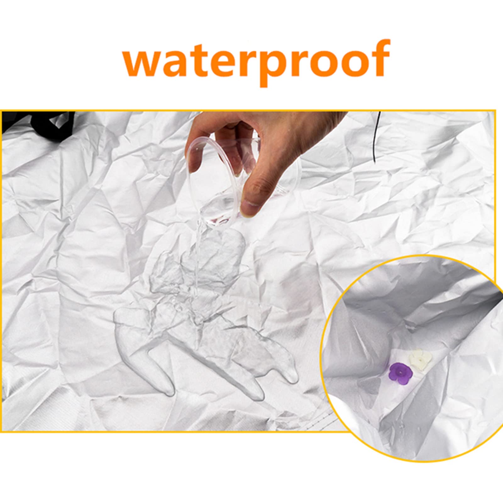 Waterproof Outdoor Full Car Cover - Universal Fit for SUV & Sedan - UV, Rain, Snow Protection - Durable Auto Case for All Weather - Perfect for Parking, Travel & Long-Term Storage