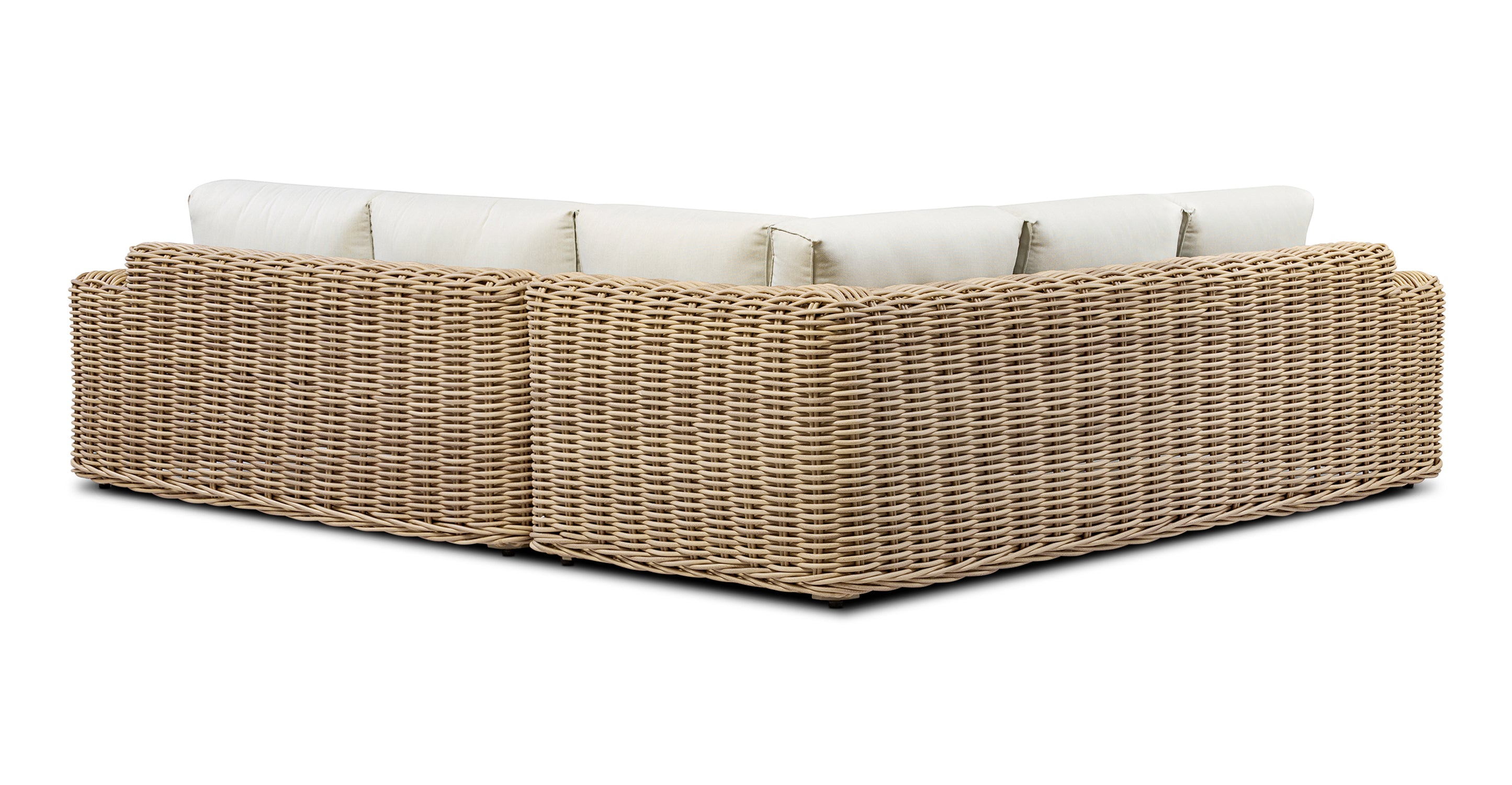 Modern Puglia Corner Sectional Sofa Set with Coffee Table - Comfortable L-Shaped Couch for Living Room, Lounge & Family Room - Perfect for Small Spaces & Home Decor