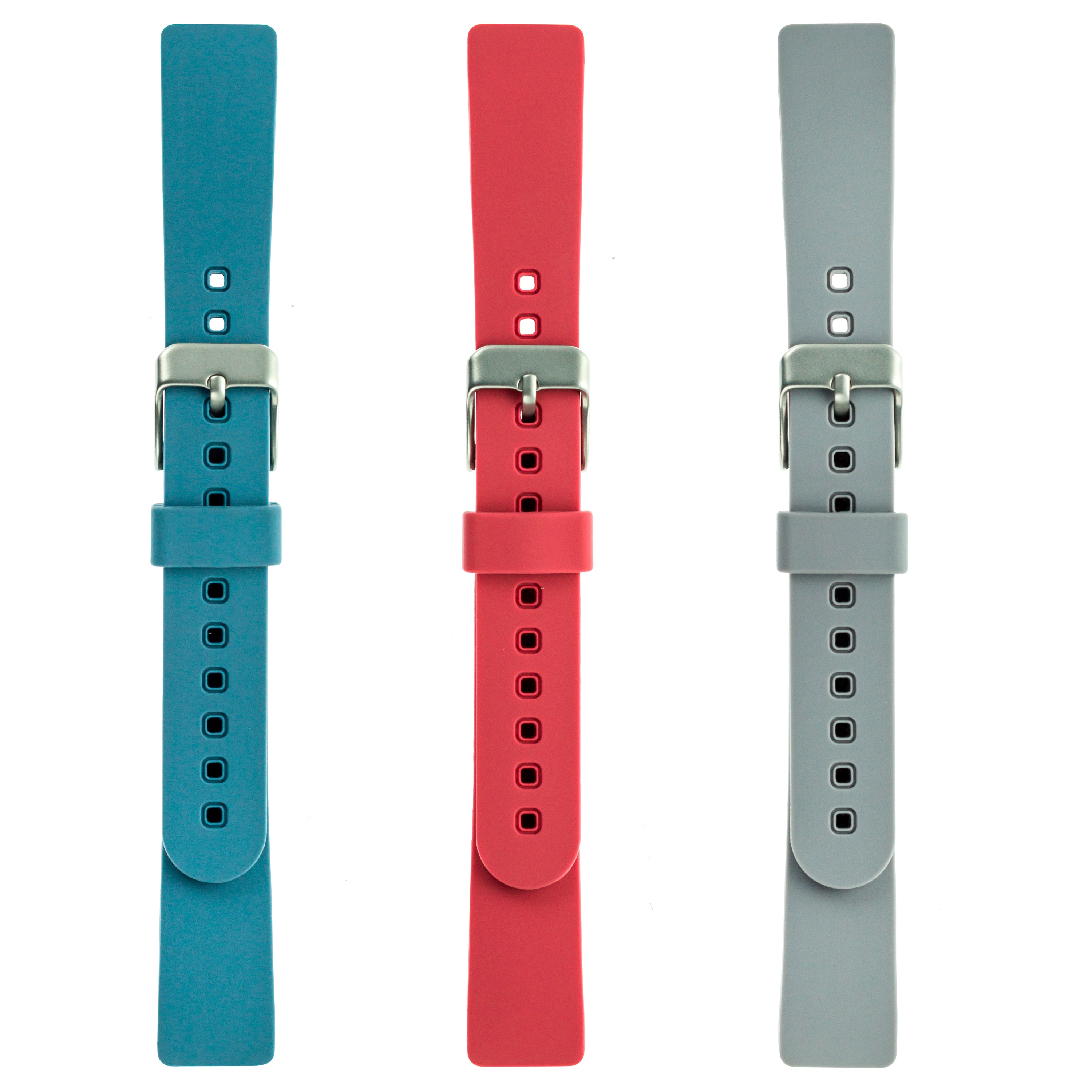 Fitbit Inspire Silicone Bands - 3 Pack Replacement Straps | Durable, Comfortable Wristbands for Workouts, Running & Daily Wear