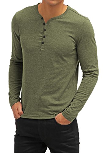 B6 Long Sleeve- Army Green