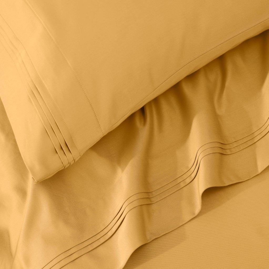 1000 Thread Count Egyptian Cotton Bed Sheet Set - Super Soft Luxury Sheets for Olympic Queen Size Bed - Perfect for Home, Hotel & Guest Room Comfort