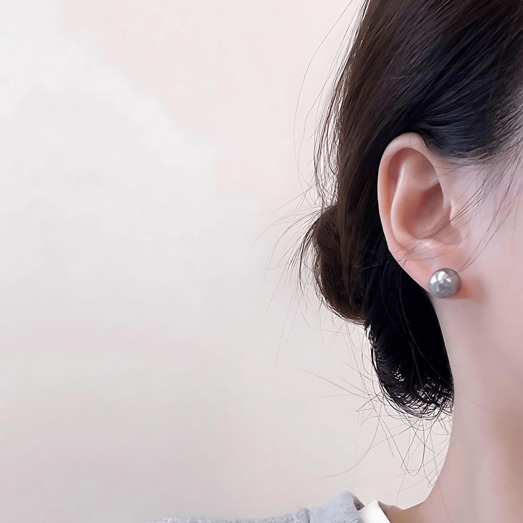Two Tone Multi Way Pearl Leaf Ear Jacket Earrings for Women - Elegant Dangle & Stud Earrings for Party, Wedding & Everyday Wear | R0609