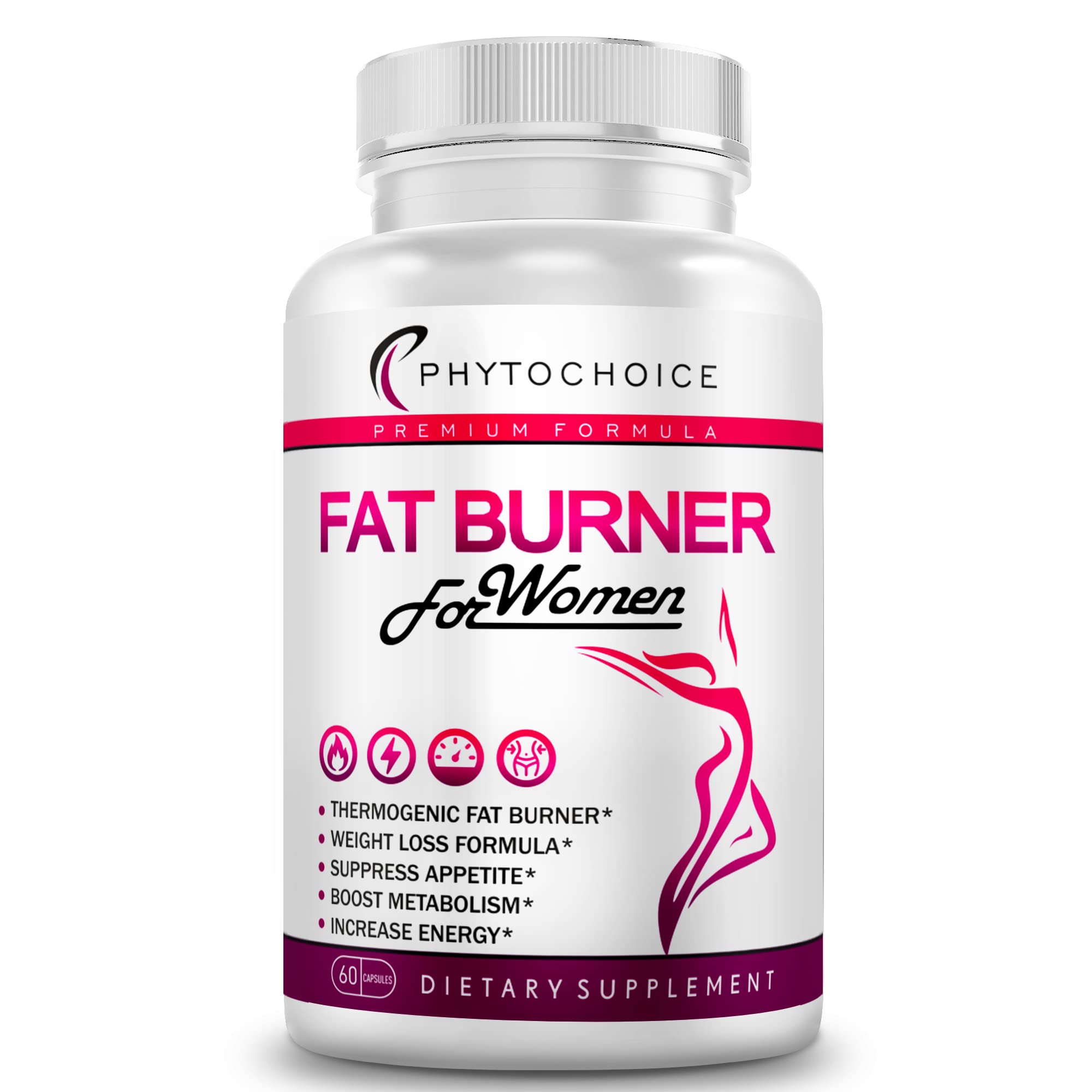 Premium Fat Burner for Women with Raspberry Ketones, Green Tea & African Mango – Natural Weight Loss Supplement for Metabolism Boost & Belly Fat Reduction – 60 Vegan Diet Pills – Perfect for Post-Workout Recovery & Busy Lifestyle