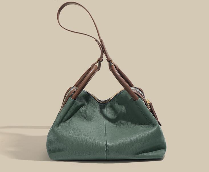 Stylish Women's Leather Tote Bag Crossbody Purse for Work, Travel & Everyday Use - Fashionable Shoulder Handbag