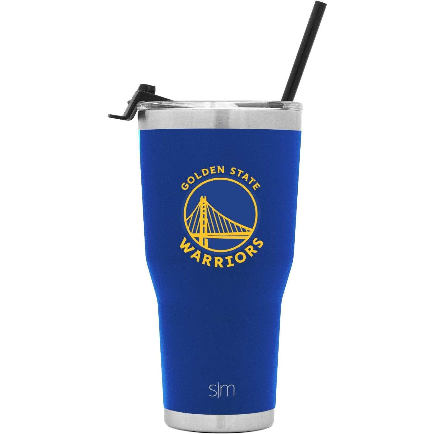 NBA Insulated Stainless Steel Cruiser Tumbler with Flip Lid & Straw - 20oz Leakproof Travel Mug for Basketball Fans, Gym & Outdoor Activities
