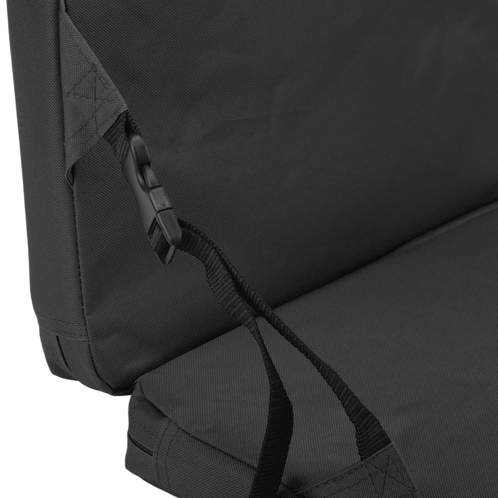 Stadium Seat with Back Support - Foldable Bleacher Chair, Ultralight & Portable for Outdoor Events - Comfortable Soft Sponge Cushion for Stadiums, Beaches, Picnics, Camping & Sports Games