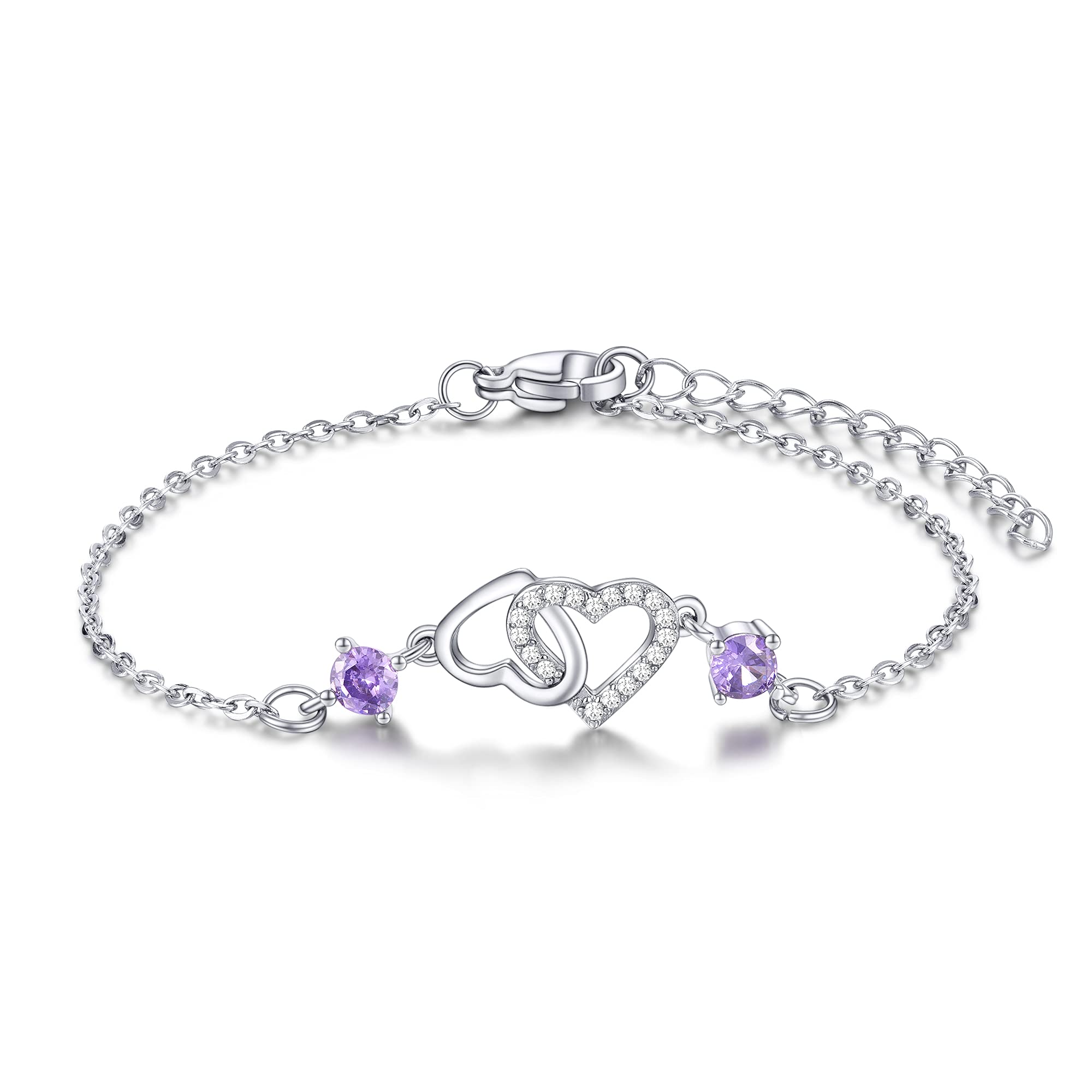 Infinity & Heart Sister Best Friend Bracelet - Endless Love Birthday Jewelry Gift for Women, Sisters & BFF - Perfect for Anniversaries, Christmas & Special Occasions