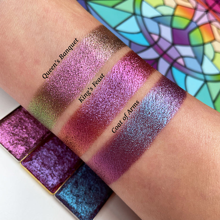 Hybrid Multichrome Eyeshadow - Vibrant Shifting Pigment for Stunning Eye Makeup | Perfect for Cosplay, Festival Looks & Night Out Glam