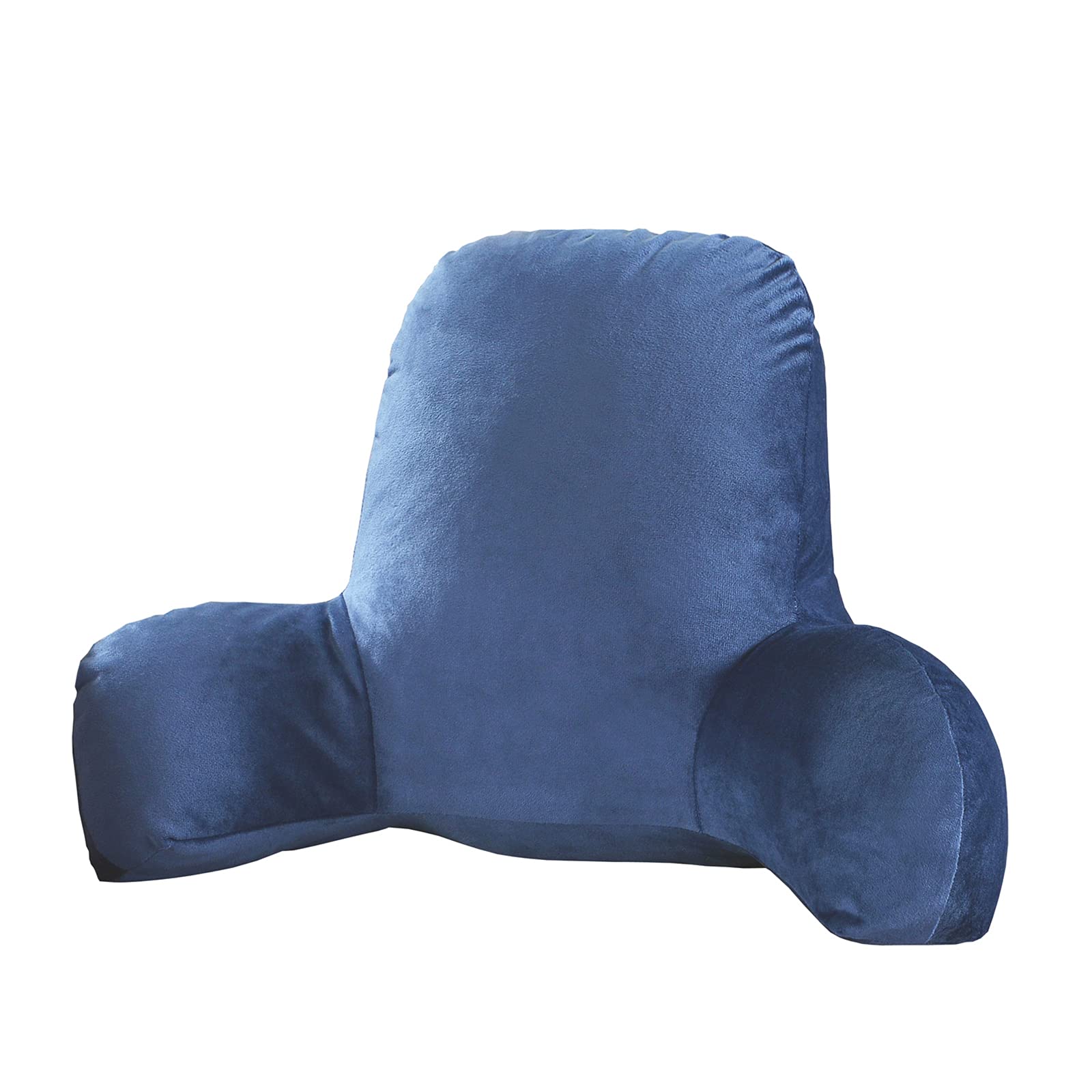 **Fayang Plush Reading Pillow with Arms – Large Backrest Cushion for Bed, Sofa & Floor – Perfect for Reading, Relaxing, Watching TV, Gaming (Blue)**    *Ideal for cozy reading sessions, movie nights, gaming marathons, or simply lounging in comfort!*