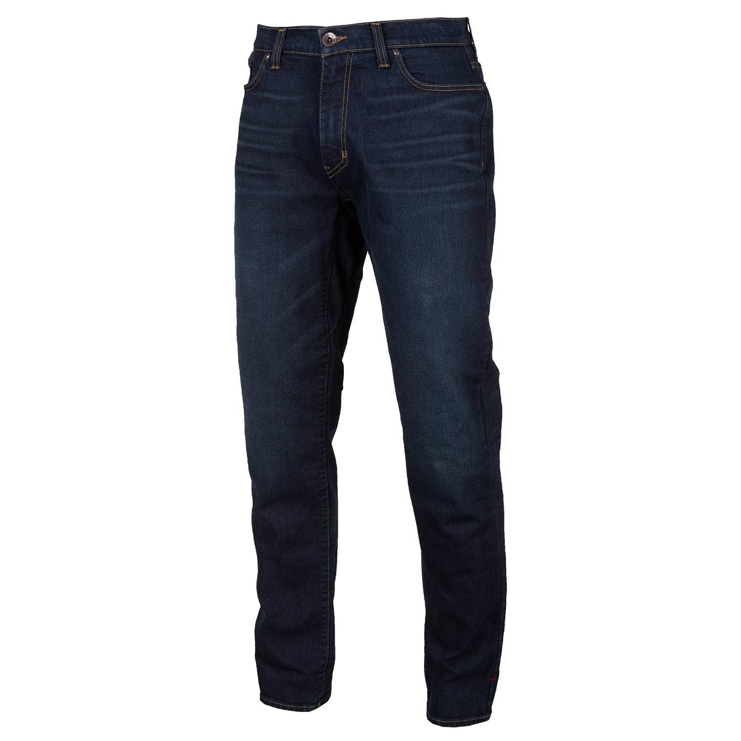 KLIM Men's K Forty 3 Tapered Stretch Motorcycle Pants - Abrasion & Cut Resistant Denim for Riding Comfort & Safety - Perfect for Street Biking & Long-Distance Tours