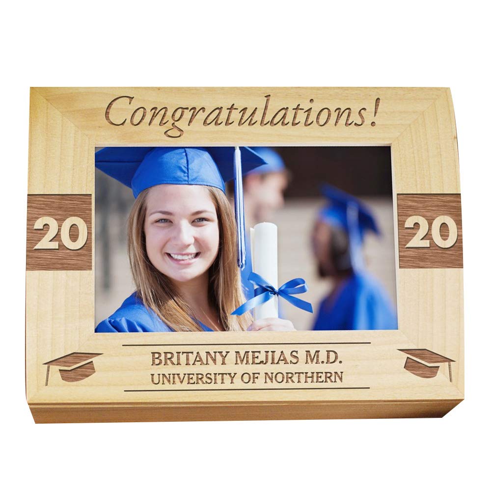 Personalized Photo Keepsake Box - Custom Engraved Gift for Wedding, Anniversary & Graduation - Perfect for Storing Memories & Jewelry