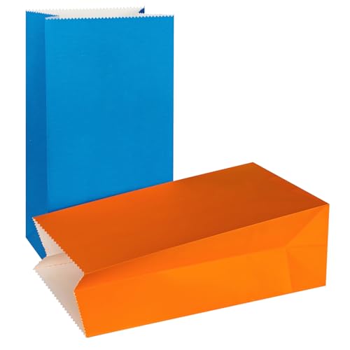 Orange and Royal Blue