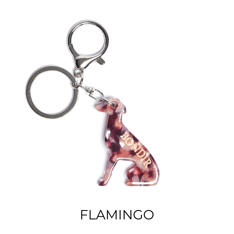 Stylish Greyhound Dog Keychain - Durable Metal Pet Lover Gift for Key Rings - Perfect for Dog Owners, Gifts & Everyday Carry