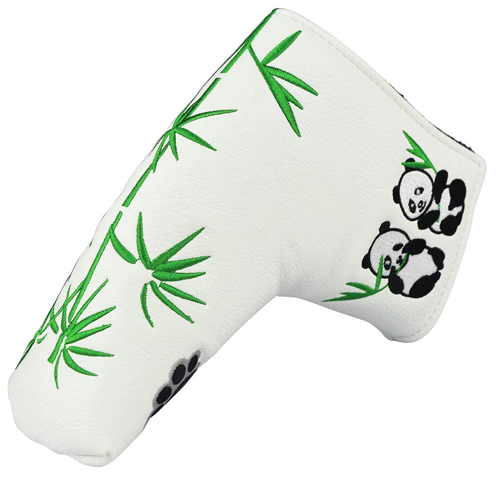 Premium Golf Blade Putter Headcover - Synthetic Leather with Secure Closure - Fits Scotty Cameron, Odyssey, Taylormade & Ping Putters - Perfect for Golf Course Protection & Club Storage