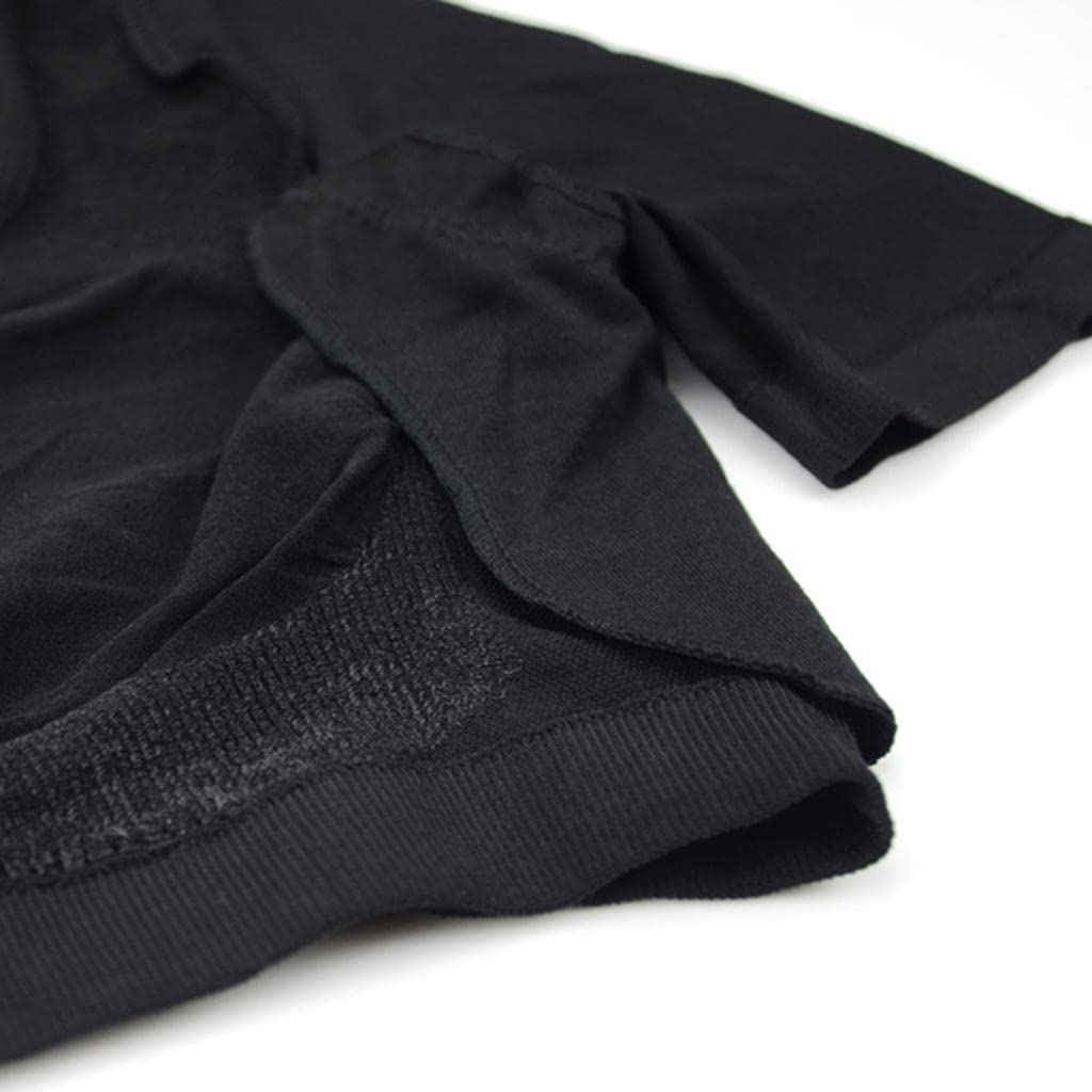 Seasaww Women's Underarm Sweat Pads - Black Armpit Sweat Guards for Shirts & Dresses - Stay Dry & Confident All Day for Work, Gym & Daily Activities