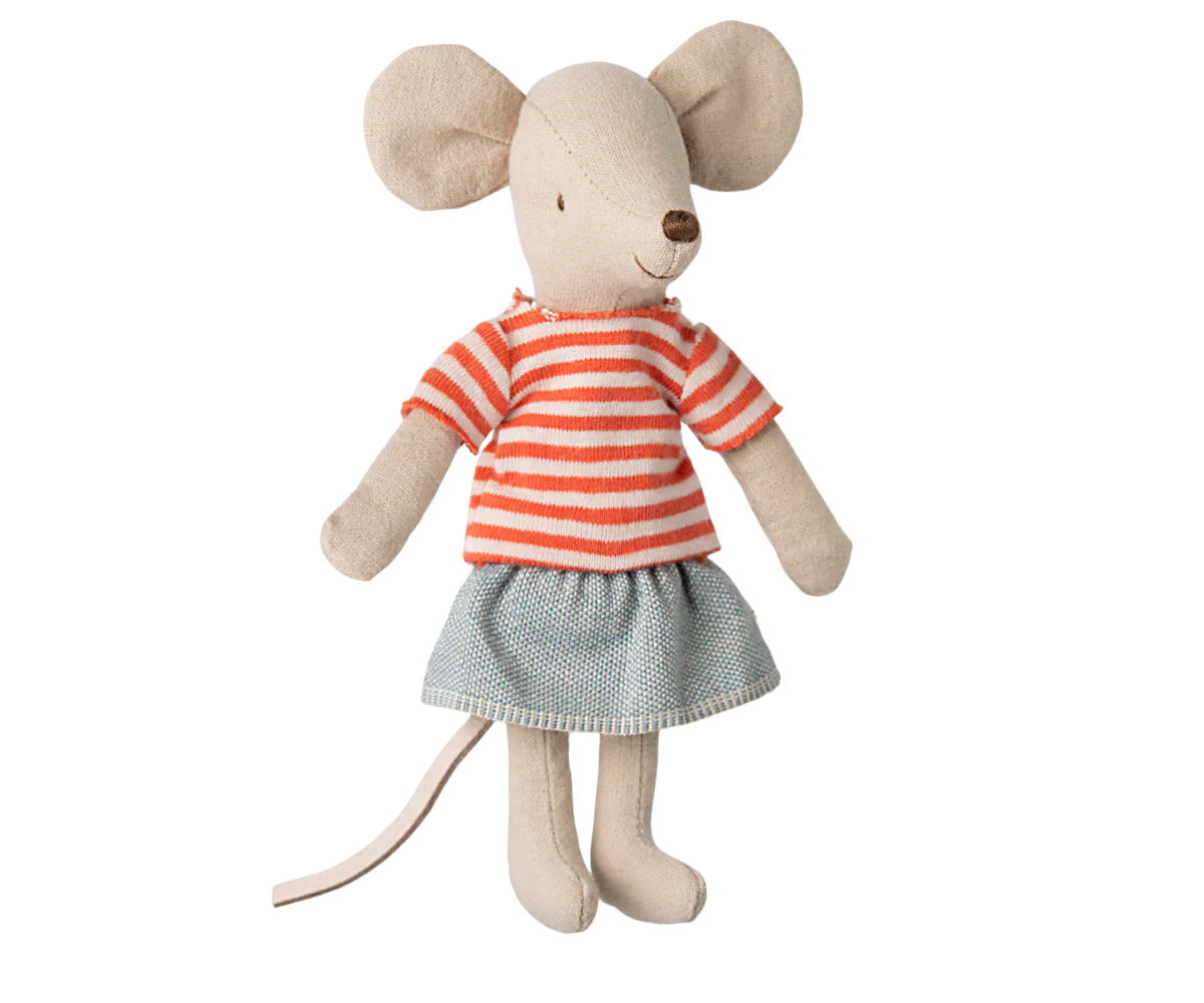 Disney Minnie Mouse Big Sister Plush Toy - Cute Stuffed Animal for Kids, Girls & Toddlers | Perfect Gift for Birthdays, Christmas & Sibling Celebrations