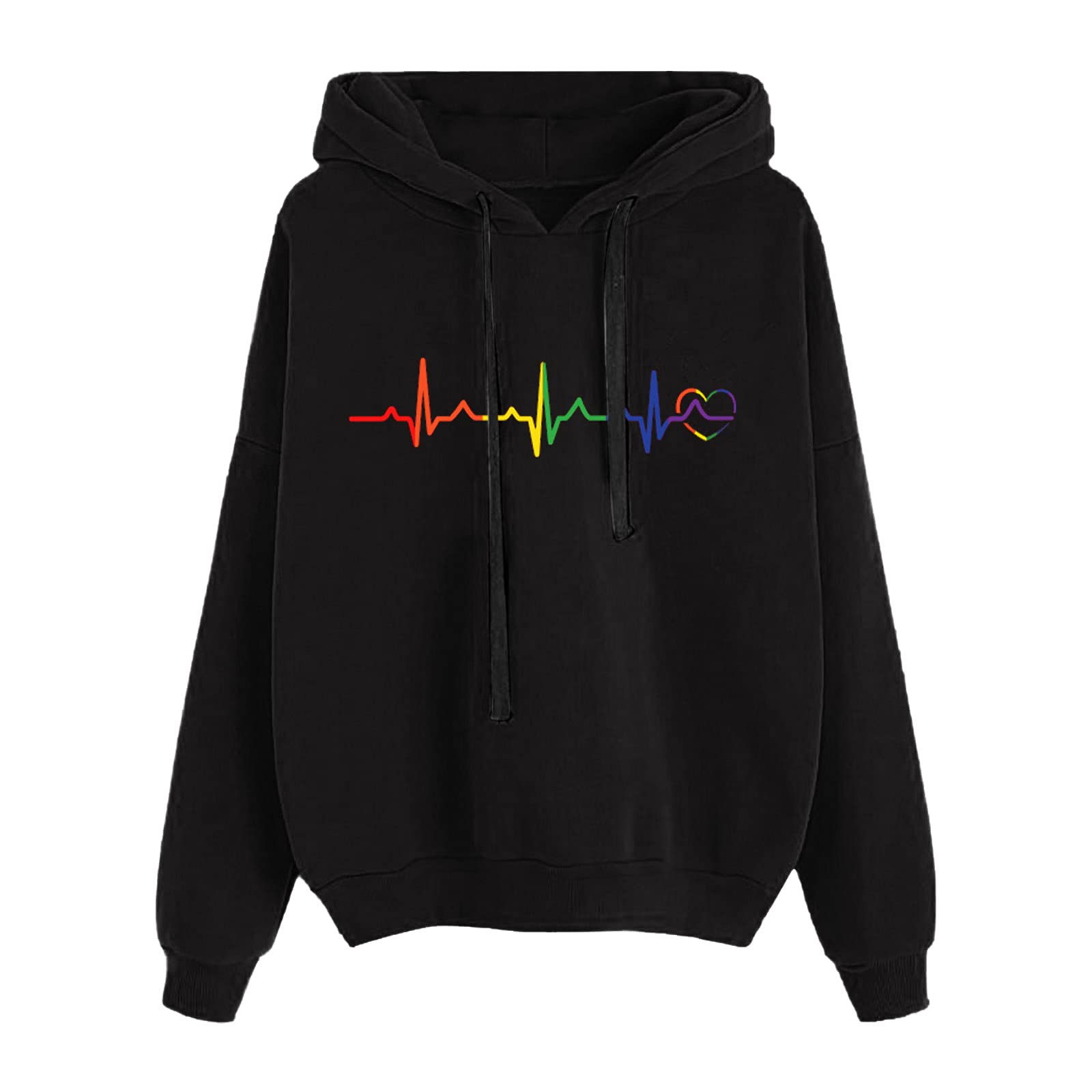 Trendy Women's Fall Hoodies & Sweatshirts - Lightweight Loose Pullover Tops with Pockets | Cozy Casual Wear for Autumn Outings, Work from Home & Weekend Errands