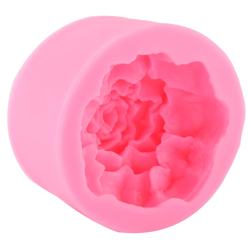 Alvinlite Silicone Ice Cube Tray - Carnation Flower Shaped Ice Molds for Cocktails, Drinks & Candle Making | BPA-Free, Flexible & Reusable (Perfect for Parties, Home Bars & DIY Crafts)