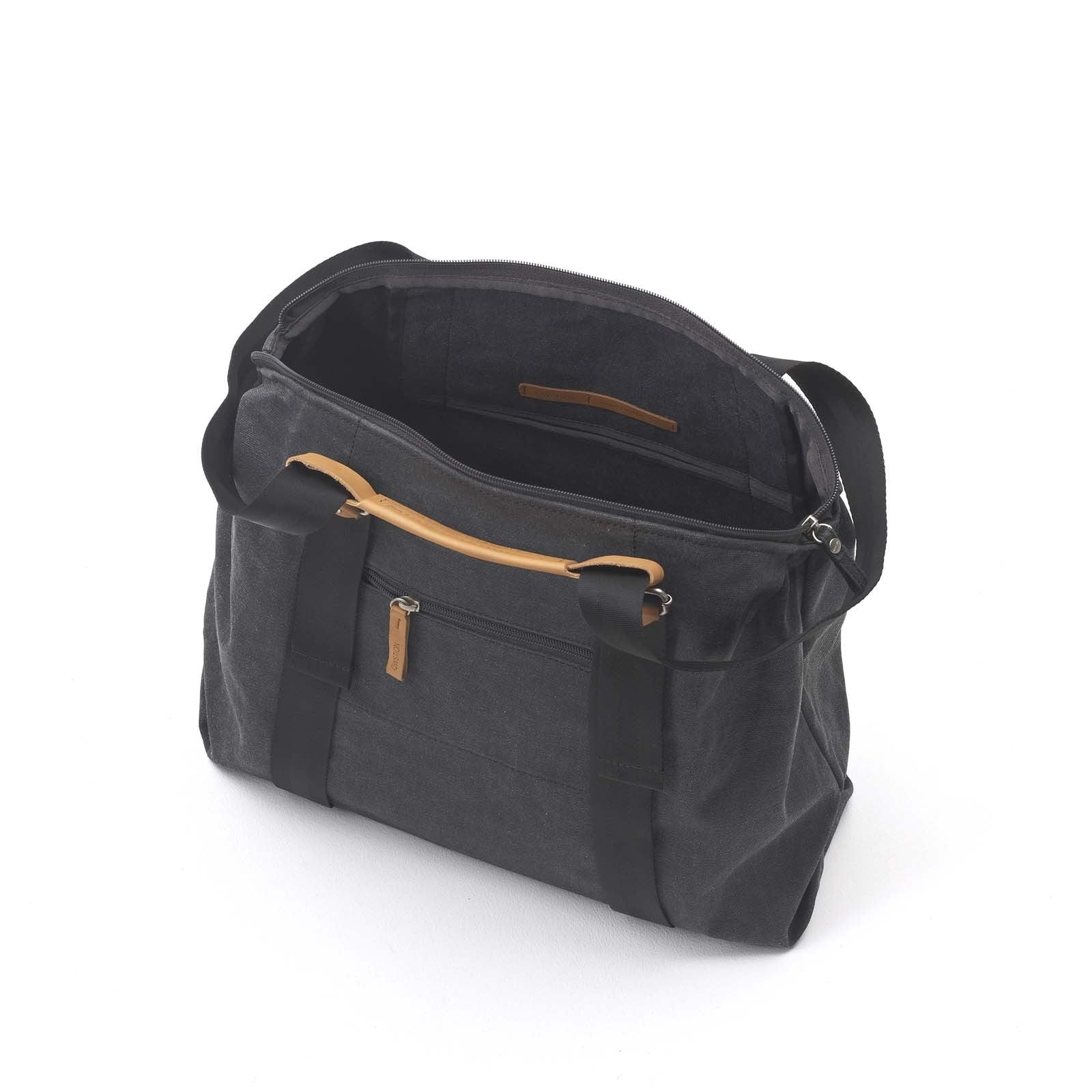 Qwstion Simple Ziptote - Eco-Friendly Canvas Tote Bag with Zipper Closure for Women & Men | Perfect for Grocery Shopping, Work Commute & Travel Accessories
