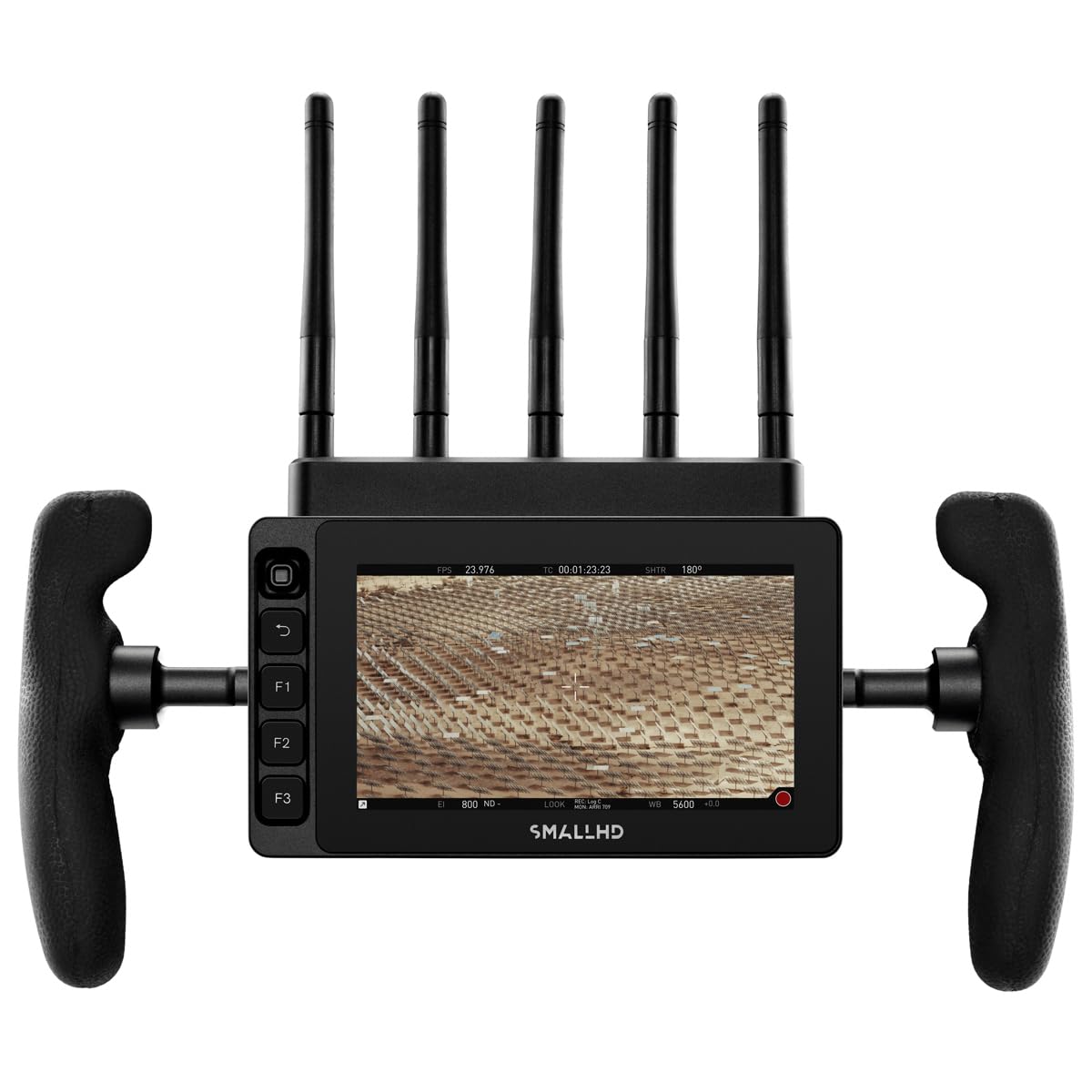 SMALLHD Ultra 5 5-Inch 1920x1080 Touchscreen Camera Monitor with Built-in Teradek Bolt 6 750 Receiver - Zero Delay Wireless Control for Filmmaking, Live Streaming & Professional Video Production (V-Mount)