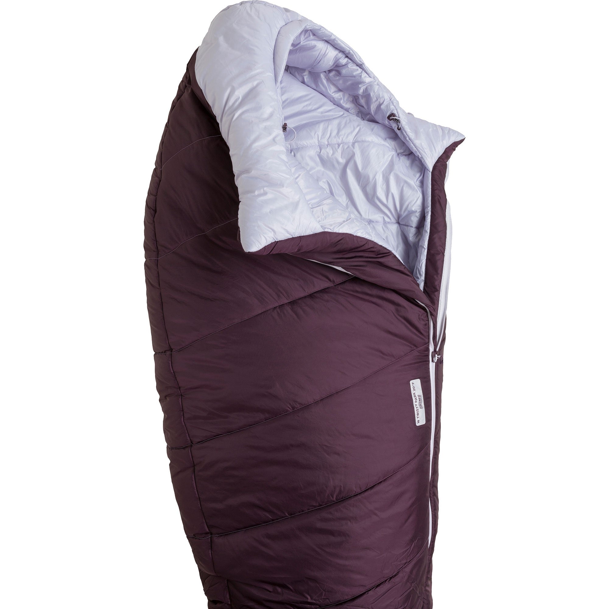 Big Agnes Women's Sidewinder Camp 20 Degree Synthetic Sleeping Bag - Lightweight & Warm for Backpacking, Hiking & Outdoor Adventures (Closeout Sale)