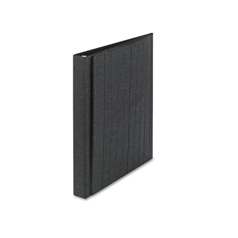 Black Horizontal Round Ring Easel Binder - 1 Inch Rings for Artwork, Documents & Presentations | Perfect for Artists, Offices & Classrooms