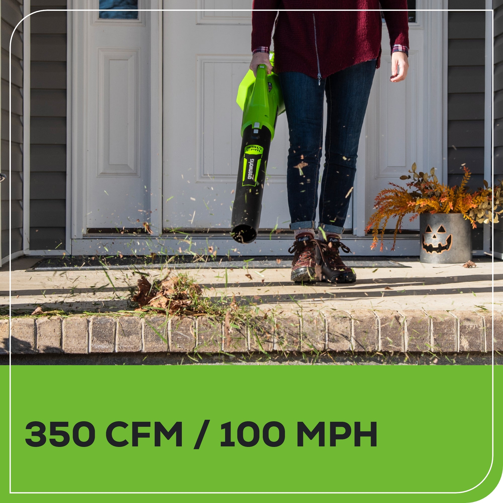 40V 16-Inch Brushless Cordless Lawn Mower & 350 CFM Leaf Blower Combo Kit with 4.0Ah Battery & Fast Charger - Perfect for Medium to Large Yards, Landscaping, and Quick Lawn Maintenance