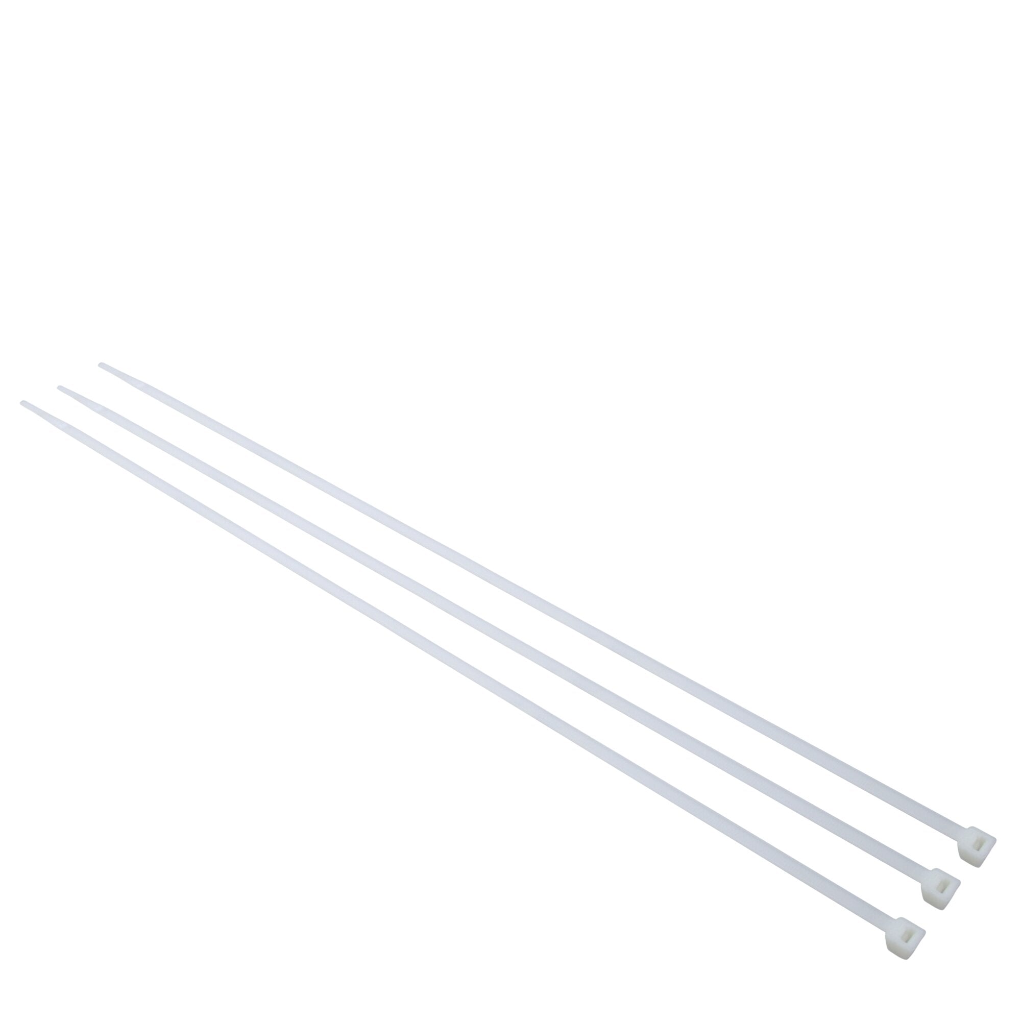 3M Cable Tie CT24NT175 - 100 Pack Heavy Duty Nylon Zip Ties for Organizing Wires, Cables, and Hoses - Indoor & Outdoor Use for Home, Office, and Workshop