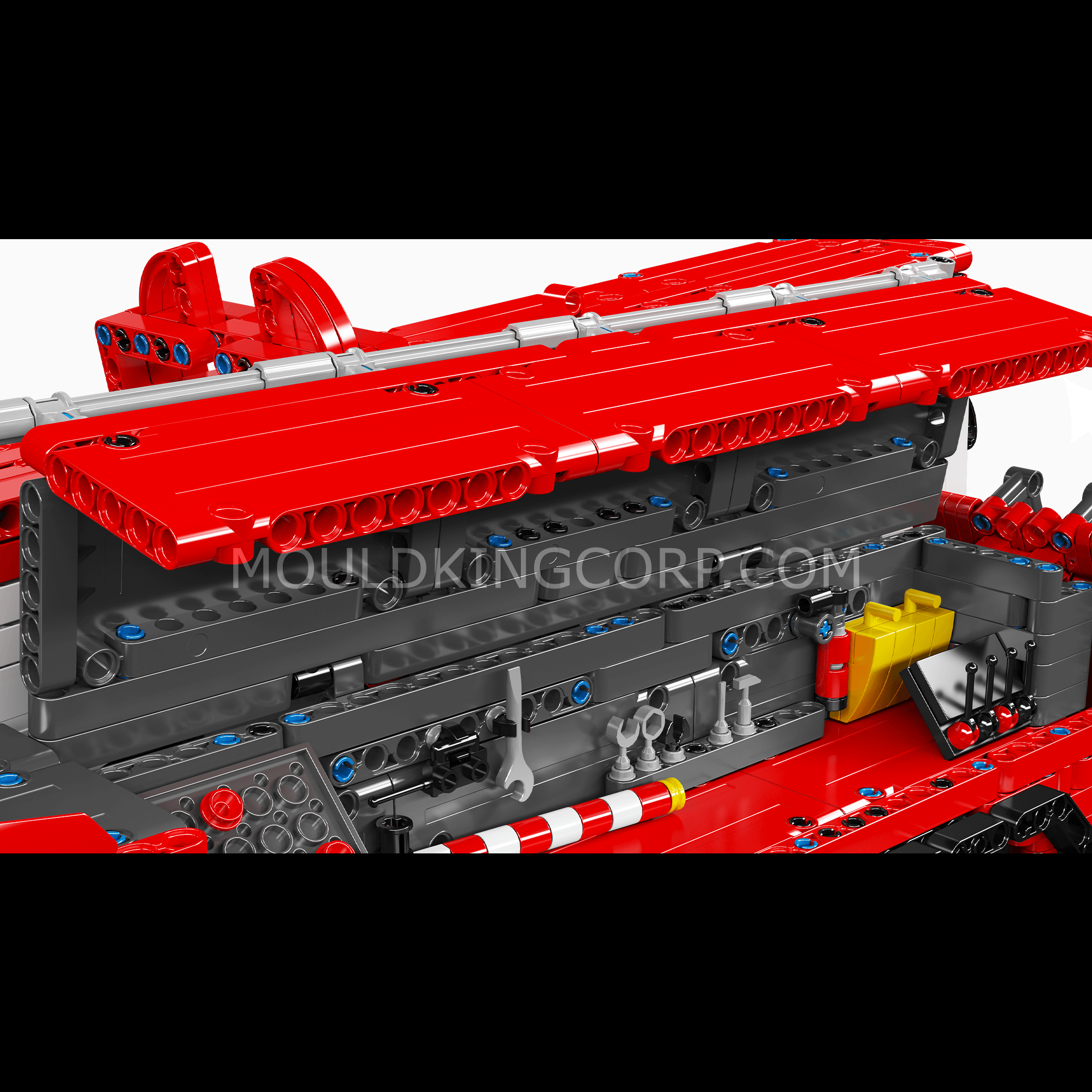 Mould King 19008S Ultimate Remote Control Tow Truck Building Blocks Set - 10,966 Pieces STEM Toy for Kids & Adults | Construction Vehicle Model for Play, Display & Collector's Gift