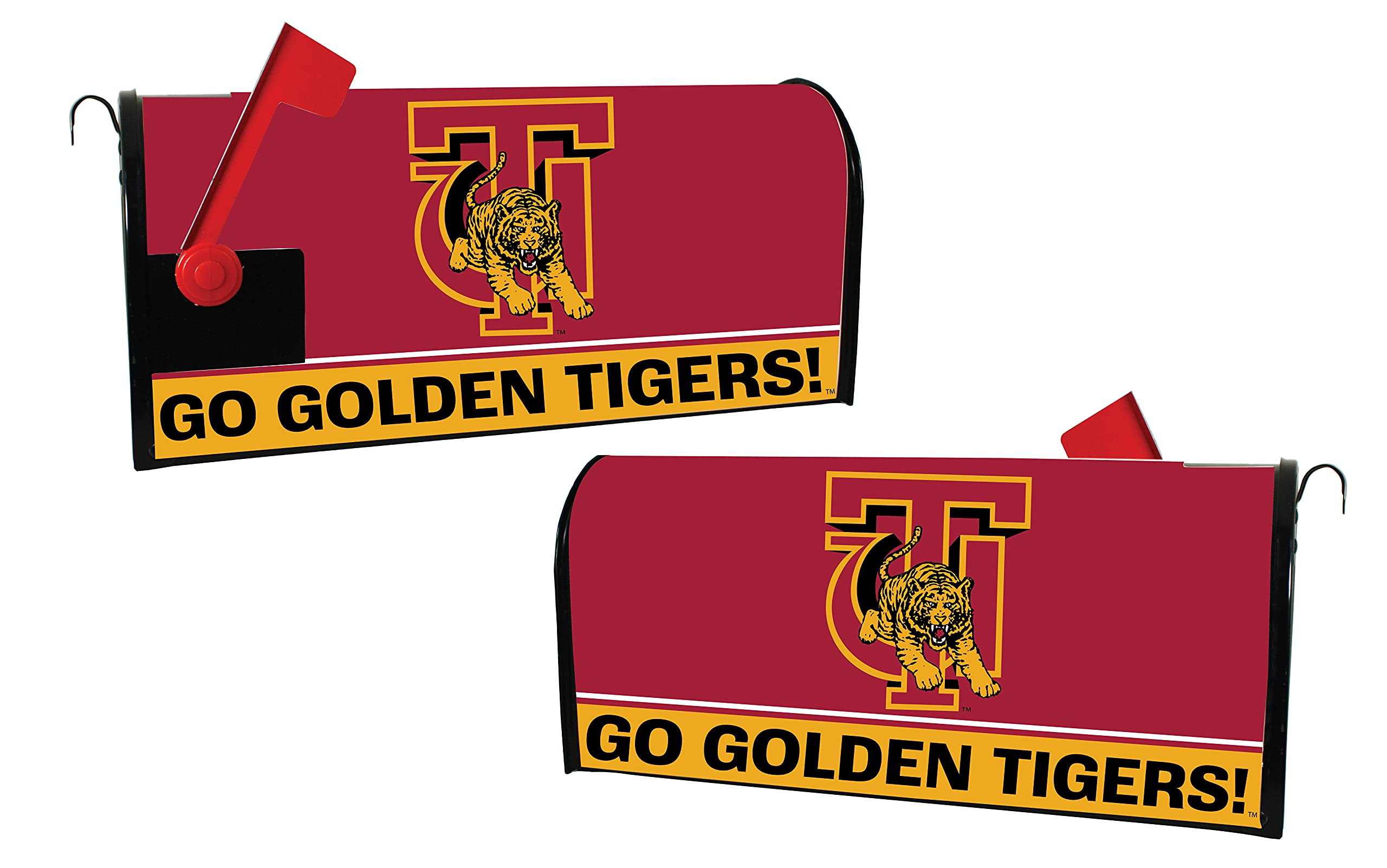 Officially Licensed Tuskegee University Mailbox Cover - 2021 New Design by R&R Imports | Durable Outdoor Decorative Mailbox Cover for College Alumni & Fans