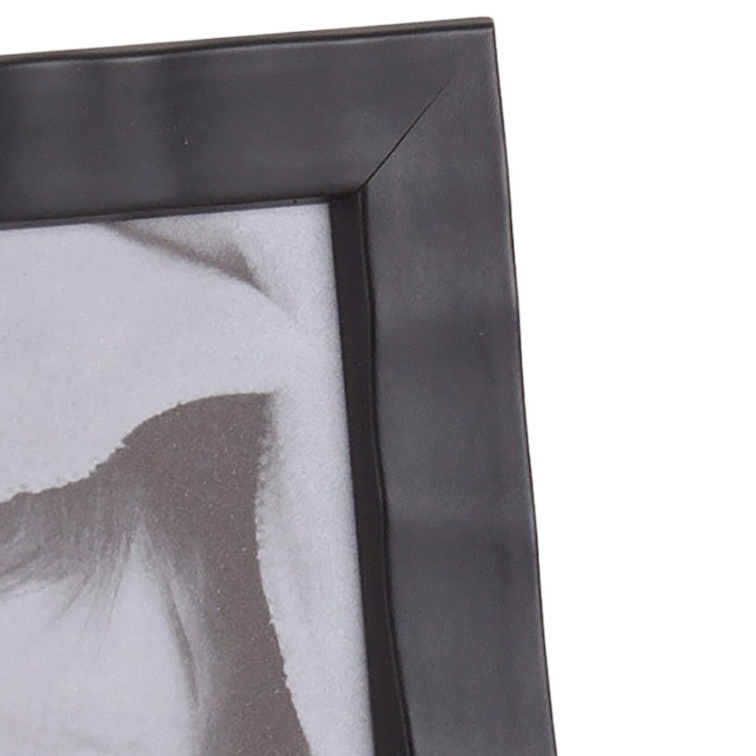 Charcoal Black Narrow Width Table Top Frame - Stylish & Durable for Dining, Office, or Kitchen Use
