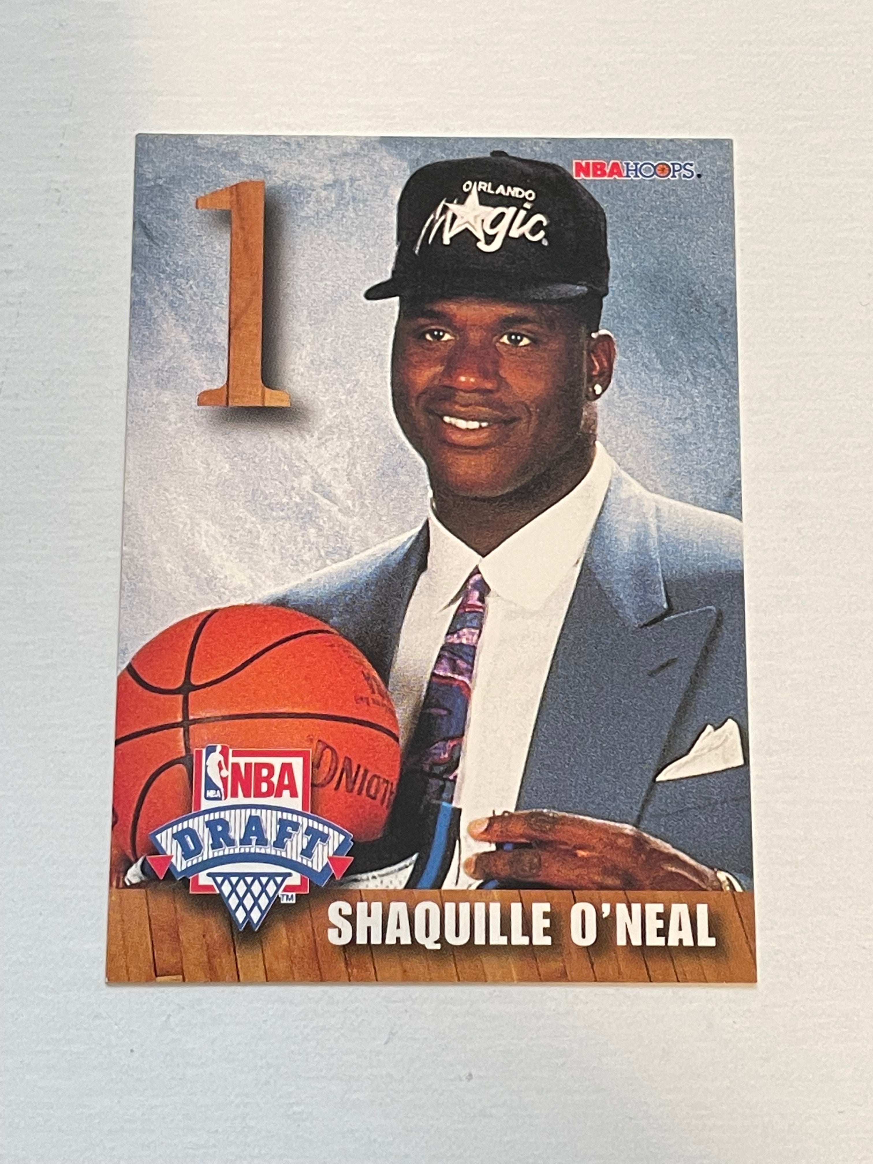 Shaq O'Neal 1992-93 Hoops Rookie Draft Redemption Basketball Card - Rare Collectible for NBA Memorabilia Fans & Sports Card Investors
