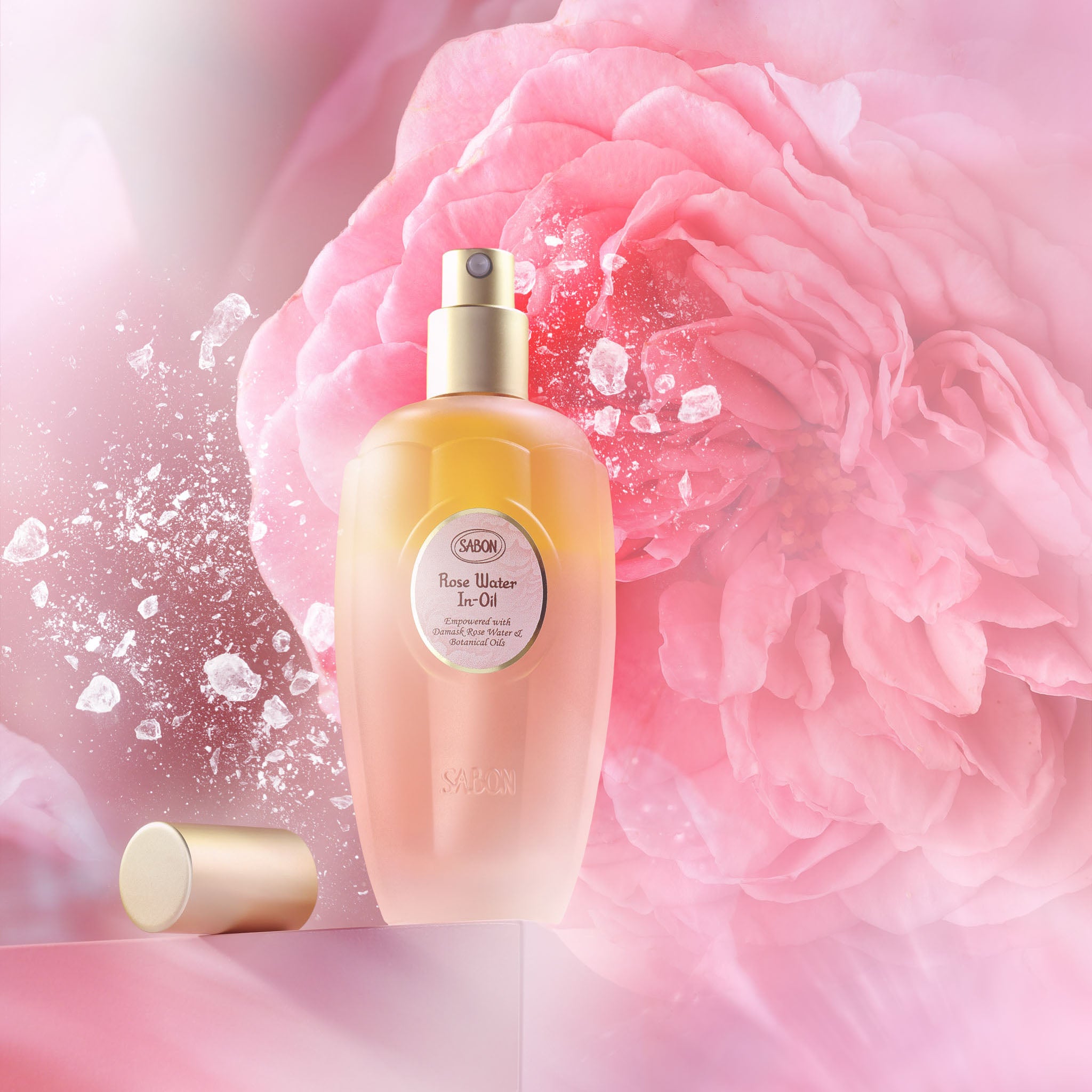 Organic Rose Water in Oil - 150 mL for Hydrating & Brightening Skin | Perfect for Facial Mists, DIY Beauty & Aromatherapy