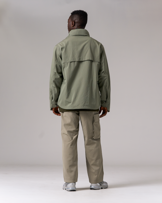 Takibi Ripstop Field Jacket - Lightweight Waterproof Outdoor Jacket for Hiking, Camping & Travel | Men's Windbreaker Raincoat