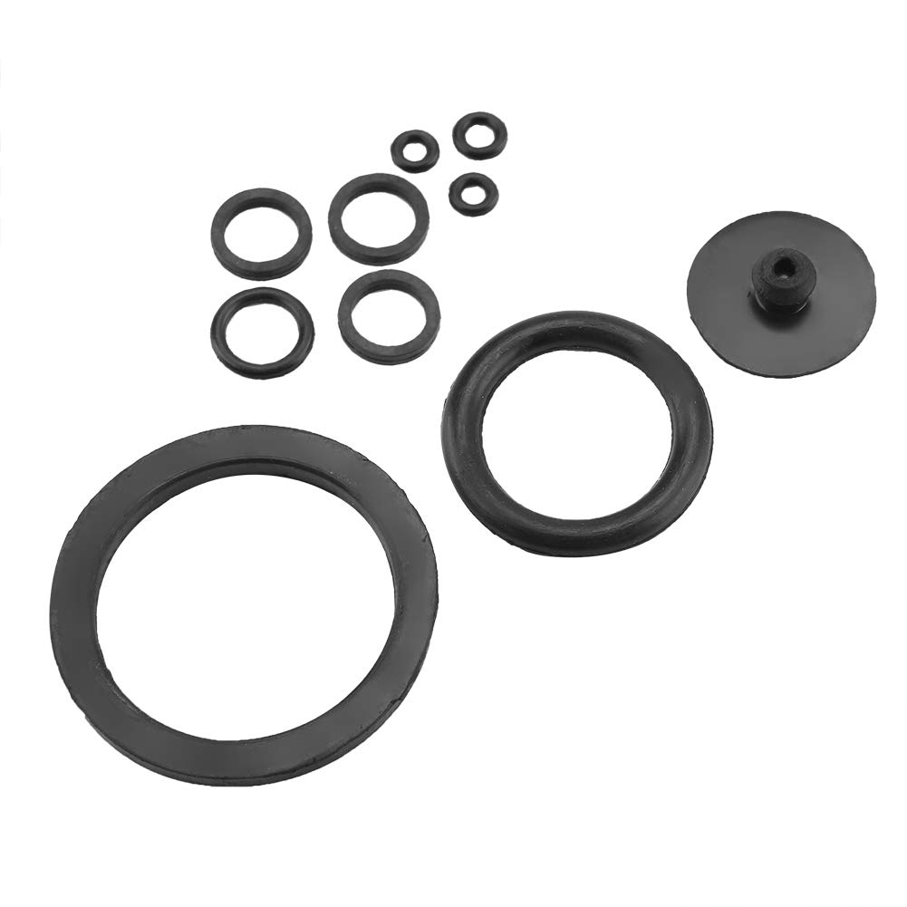 10-Piece Rubber Sealing Kit for Pressure Cooker - Gasket & Overpressure Plug Replacement Set - Durable Accessories for Instant Pot, Slow Cooker & Kitchen Safety (Cooking, Canning, Meal Prep)
