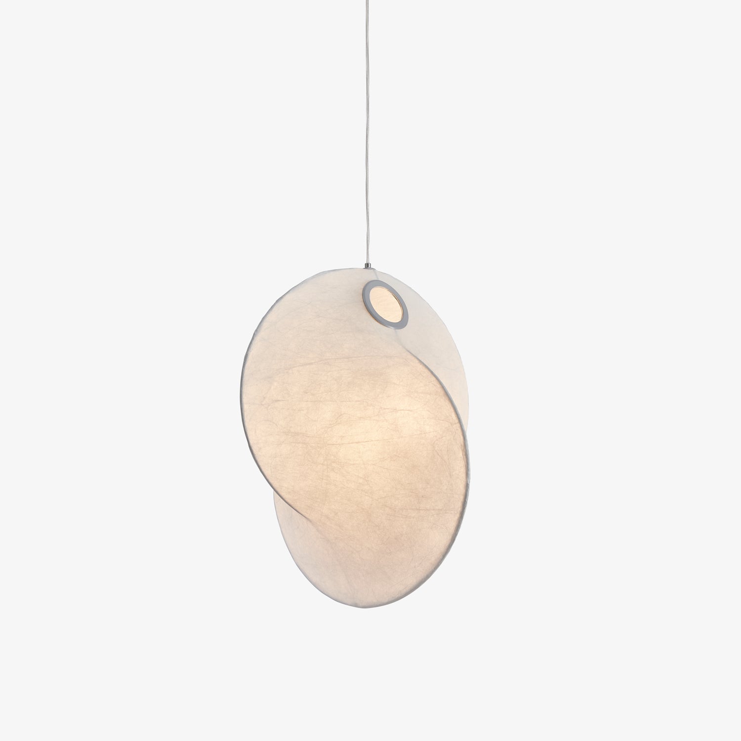 Celeste Crescent Pendant Light - Modern Moon-Shaped Hanging Fixture for Bedroom, Dining Room & Living Room Decor