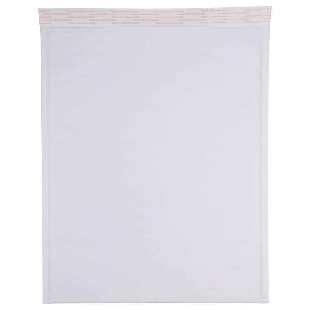 JAM Paper Bubble Mailers 7x18.5in - 100 Pack White Kraft for Shipping & Mailing