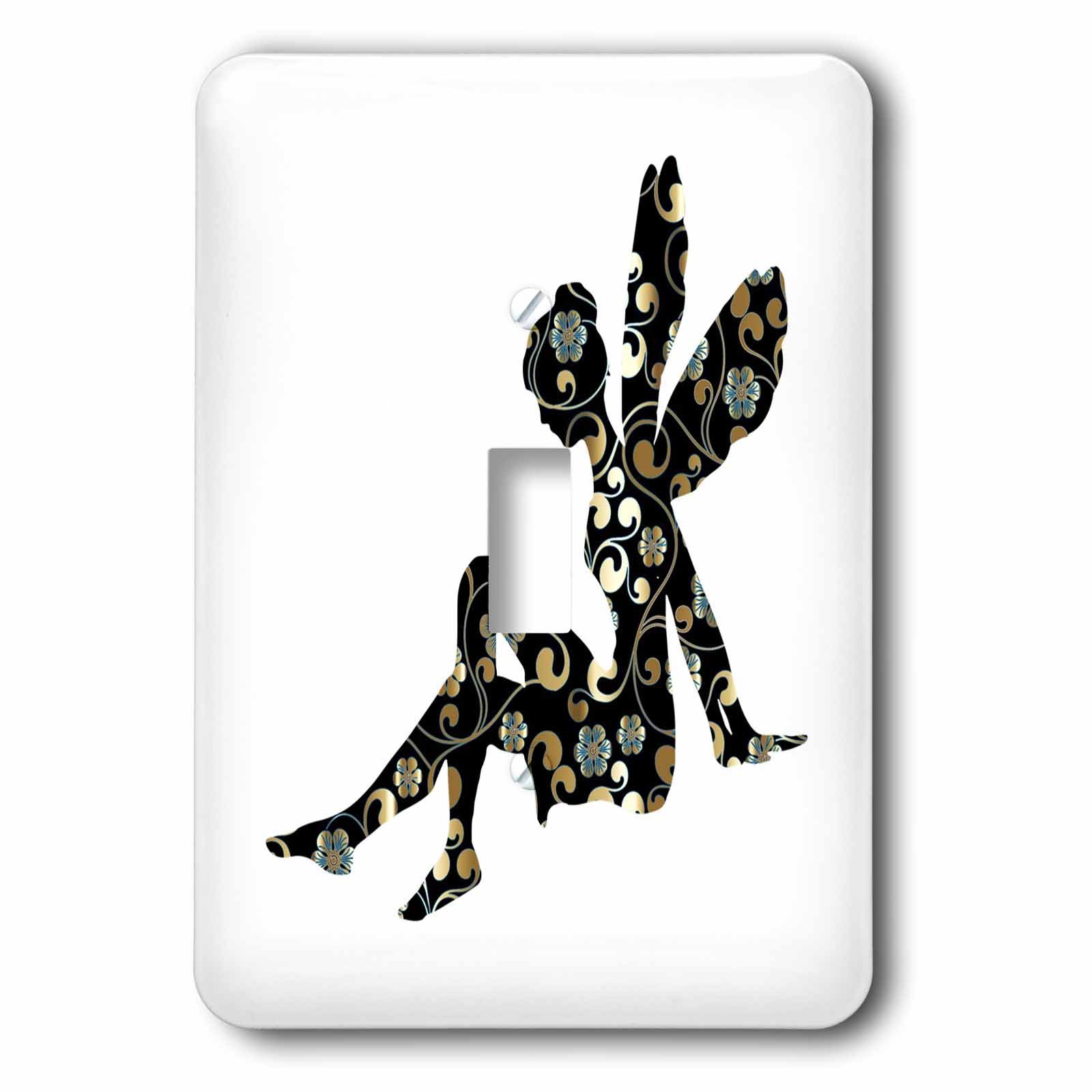 3D Rose Light Switch Cover - Decorative for Home & Office