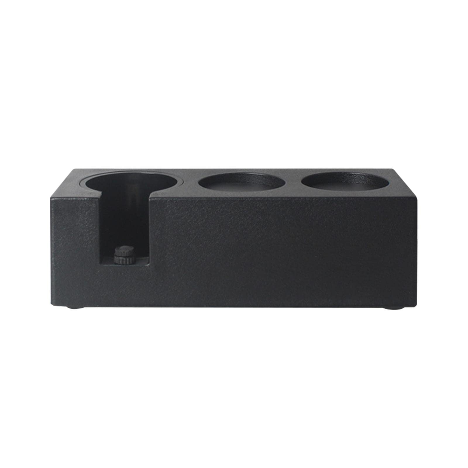 Premium Non-Slip Coffee Tamper Holder & Storage Base - Black | Barista Accessory for Espresso Machine | Perfect for Home Brewing & Coffee Shops