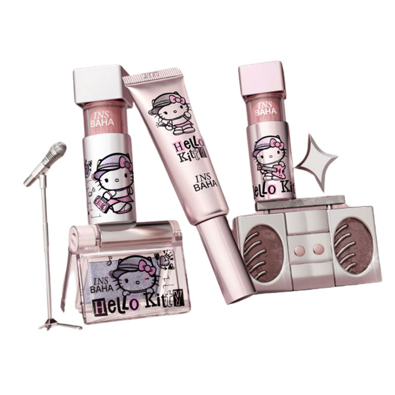 INSBAHA x Hello Kitty Limited Edition Duo Lip & Cheek Set - Cute Makeup Kit for Blush & Lip Tint - Perfect for Everyday Wear, Date Night & Gift Giving