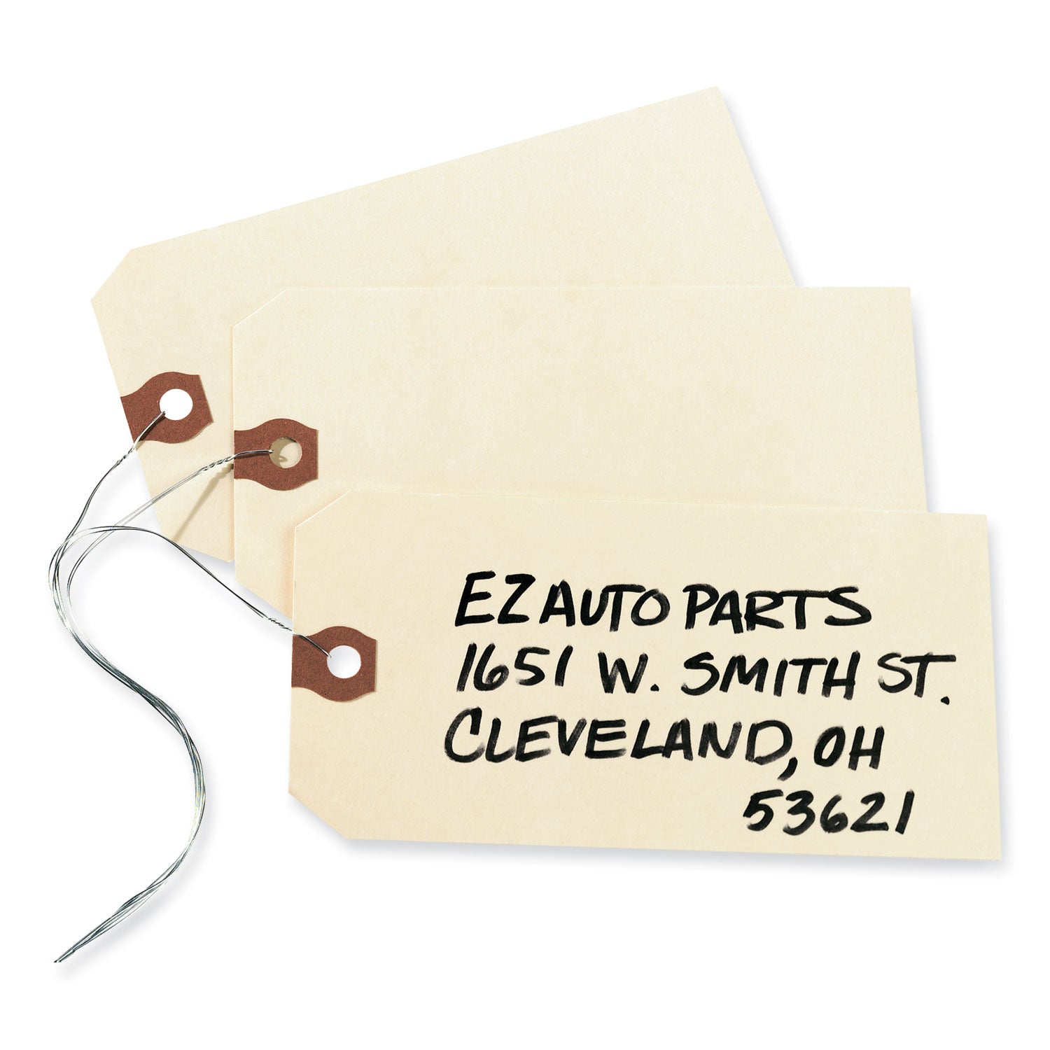 Avery® Double Wired Shipping Tags - 11.5 pt Stock, 5.25