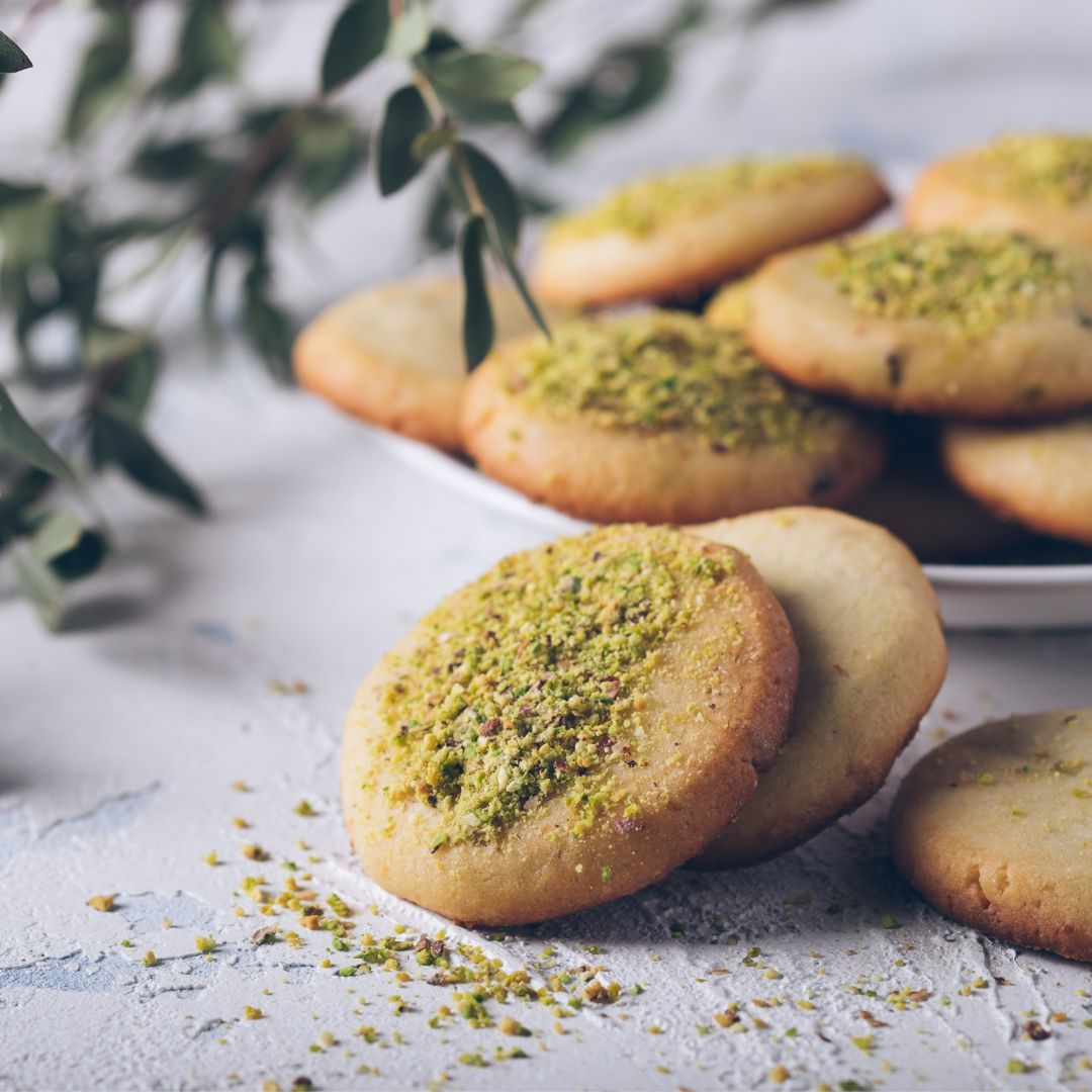 Premium Bronte D.O.P. Sicilian Pistachio Flour - 100% Pure, Finely Ground, Non-GMO | Authentic Italian Baking Ingredient for Pastries, Gelato & Gourmet Recipes