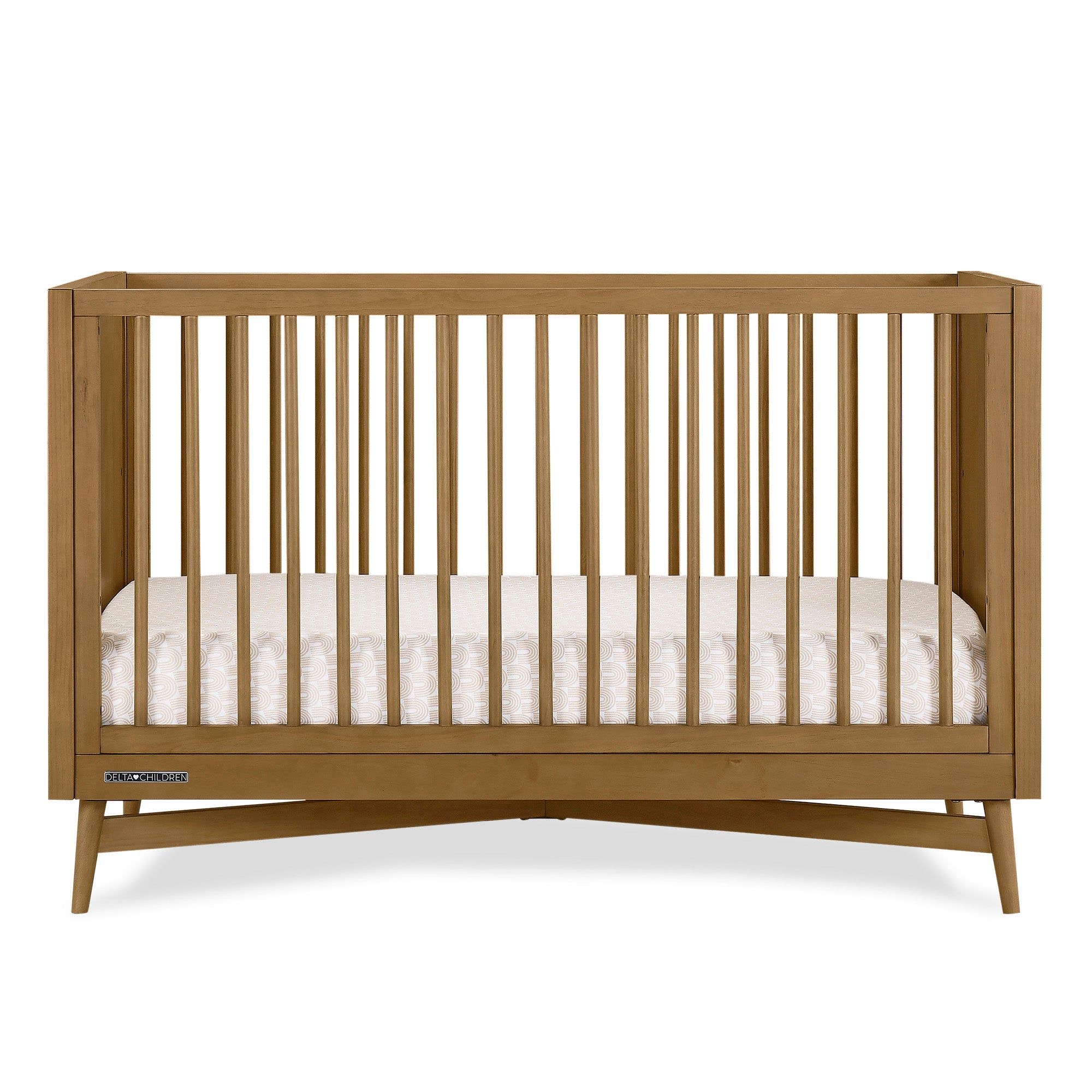 Dylan 4-in-1 Convertible Baby Crib - Toddler Bed, Daybed & Full-Size Bed | Safe & Stylish Nursery Furniture for Newborns to Teens | Perfect for Bedrooms, Daycare & Guest Rooms