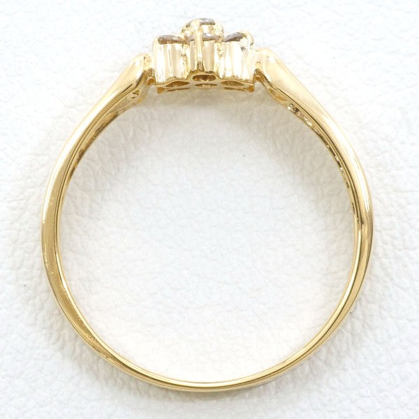 18K Yellow Gold Diamond Ring for Women - Elegant Solitaire Engagement & Wedding Band - Perfect for Proposals, Anniversaries, and Special Occasions