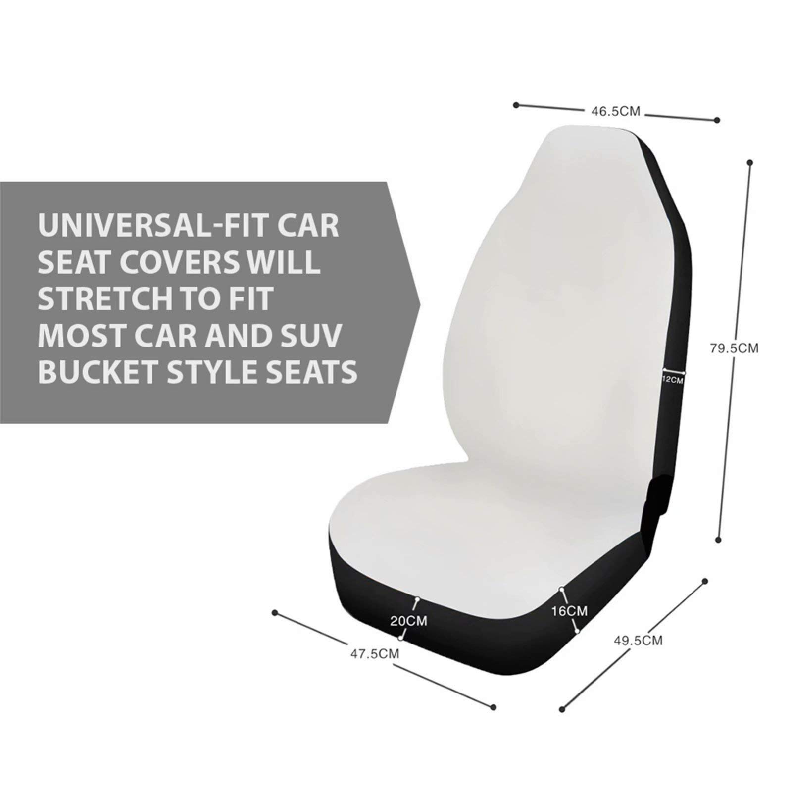 Premium Moon Star Car Seat Cover Full Set with Steering Wheel Protector - 8-Piece Universal Fit for Cars, SUVs & Trucks - Soft Comfort & Stylish Protection for Men & Women - Perfect for Daily Commute, Road Trips & Family Travel