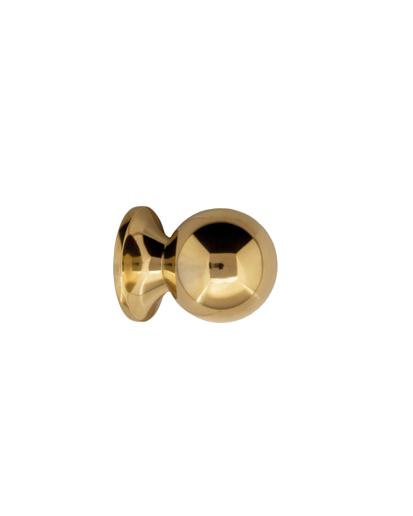 25mm Brass Round Knob - Premium Cabinet & Furniture Hardware for Drawers, Doors, and DIY Projects