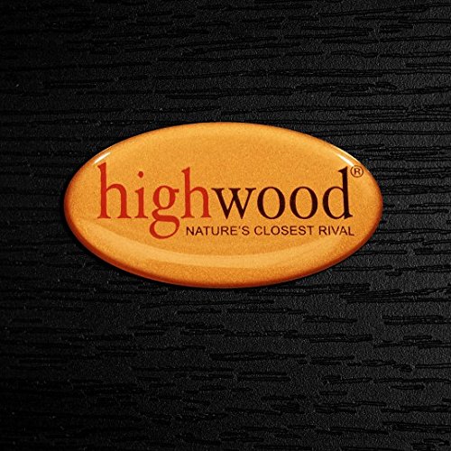 Highwood Classic Westport Coffee Table - Modern Black Wooden Living Room Table for Home Decor, Sofa & Lounge Furniture - Perfect for Family Gatherings & Relaxation